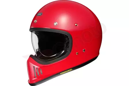 Casco Shoei EX-Zero Shine Rojo L para moto de enduro-1
