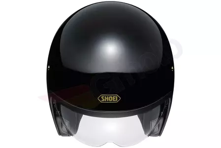 Shoei J.O. Sort motorcykelhjelm med åbent ansigt M-3