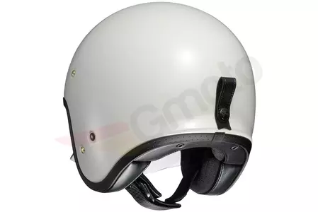 Motocyklová přilba Shoei J.O. s otevřeným obličejem. Creme White XS-2