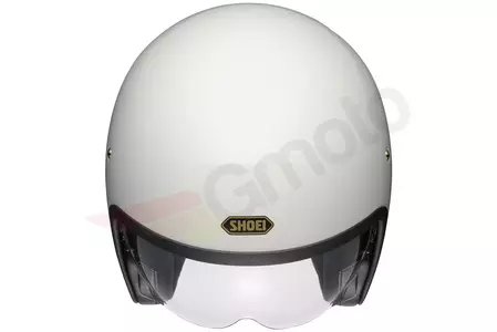 Shoei J.O. offenes Gesicht Motorradhelm. Creme Weiß XS-3
