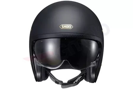 Shoei J.O. Matt Black XS motorcykelhjelm med åbent ansigt-5