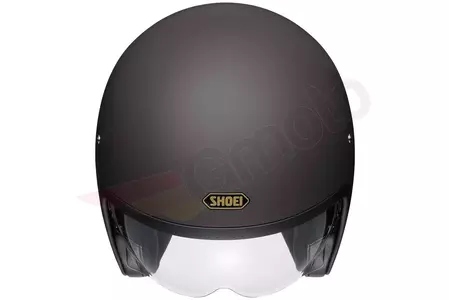 Shoei J.O. Matt Brown XL motorcykelhjälm med öppet ansikte-3
