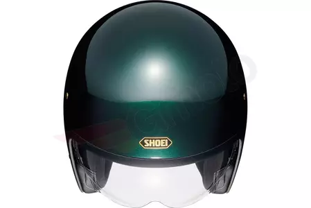 Shoei J.O. Br. Green XS avokasvoinen moottoripyöräkypärä-3