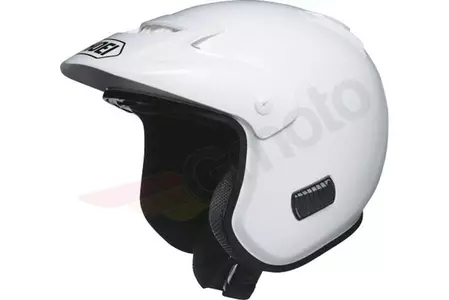 Motocyklová přilba Shoei TR-3 White XS s otevřeným obličejem - 14.02.001.2