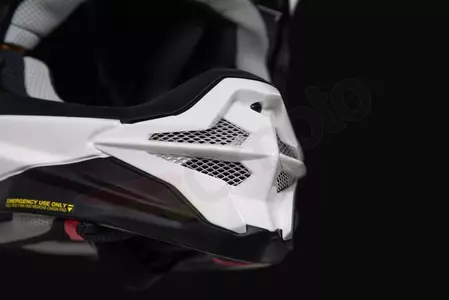 Motoristična enduro čelada Shoei VFX-WR White S-7