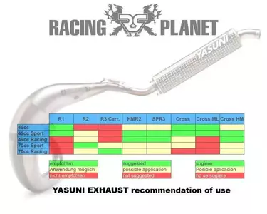 Yasuni Cross ML aluminijski prigušivač-2