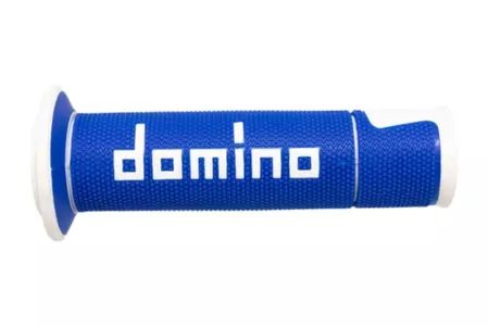 "Domino A450 Street Racing Full Diamond" baltos ir mėlynos spalvos vairo mentelės - A45041C4648B7-0
