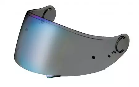 Viseira de capacete espelhada azul Shoei GT-AIr II, GT-Air, Neotec CNS-1-1