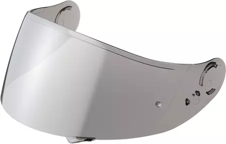 Viseira de capacete espelhada prateada Shoei GT-AIr II, GT-Air, Neotec CNS-1-1