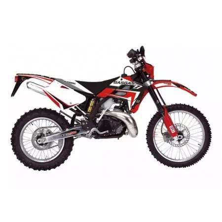 Motociklo lipdukų rinkinys + BlackBird Dream 4 Gas Gas sėdynės užvalkalas - 8903N/02