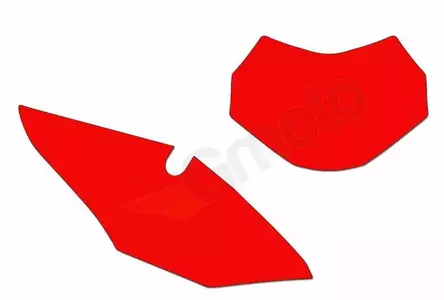 Naljepnice prednje + bočne ploče Blackbird Honda CRF 450RX crvena - 3143/000009