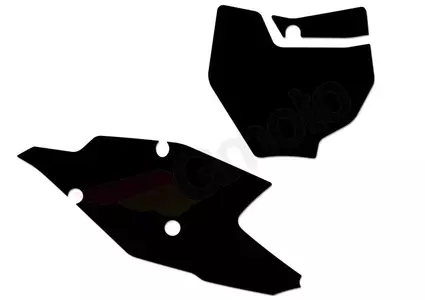 Blackbird sort front + sideskilt mærkater - 3528/000006