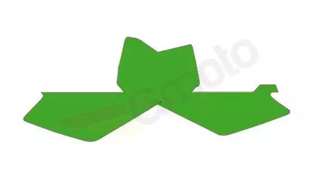 Merel Husqvarna CR 125 voornummerplaat sticker groen - 3613/30