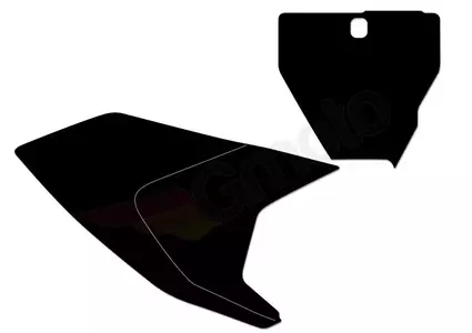 Blackbird Husqvarna TC FC frente + placa lateral decalques preto - 3626/000006