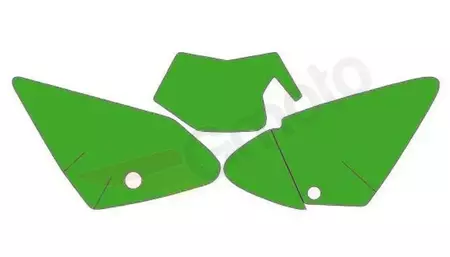 Αυτοκόλλητα πινακίδων αριθμού ΕΚ Blackbird Gas πράσινο - 3904/000008