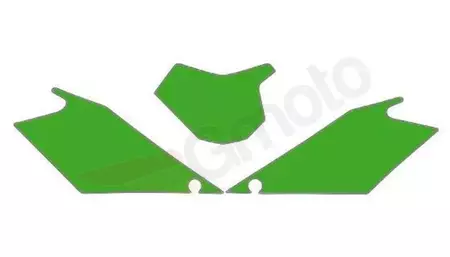 Αυτοκόλλητα πινακίδων αριθμού ΕΚ Blackbird Gas πράσινο - 3905/000008