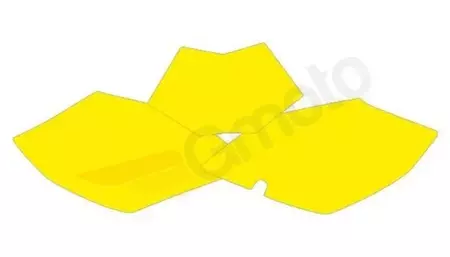 Adhesivo de matrícula delantera Blackbird Beta RR amarillo - 3B02/40