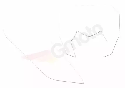 Blackbird Sherco SE SEF adesivi targa di partenza bianchi - 3E01/000005