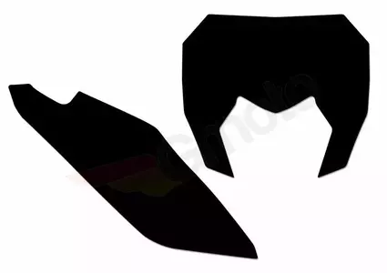 Blackbird Sherco SE SEF startnummerplaat stickers zwart - 3E01/000006