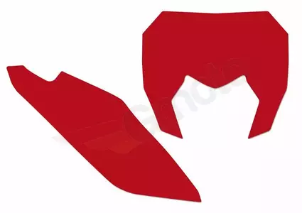 Blackbird Sherco SE SEF placa de matrícula de partida pegatinas rojo - 3E01/000009
