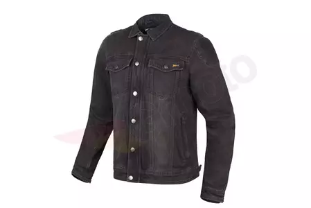Broger Florida, jachetă de blugi de motocicletă neagră XL cu spălătură neagră-1