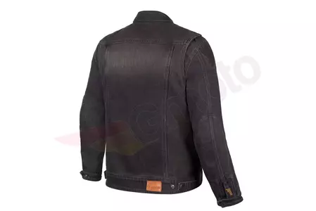 Broger Florida, jachetă de blugi de motocicletă neagră XL cu spălătură neagră-2