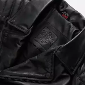 Broger Ohio bőr motoros dzseki fekete 4XL-8