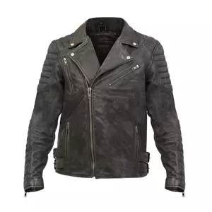 Broger Ohio giacca da moto in pelle vintage marrone 3XL-1