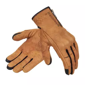 Broger Florida Lady cognac XS gants de moto en cuir pour femme-1