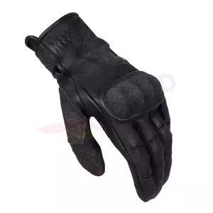 Broger Florida negro 5XL cuero/textil guantes de moto-2