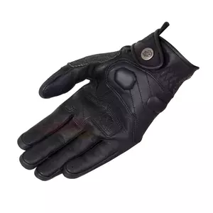 Broger Florida negro 5XL cuero/textil guantes de moto-3