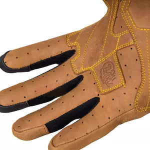 Broger Florida cognac XL usnje/tekstil motoristične rokavice-2