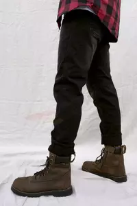 Broger California Casual oprane črne jeans hlače W34L32-4