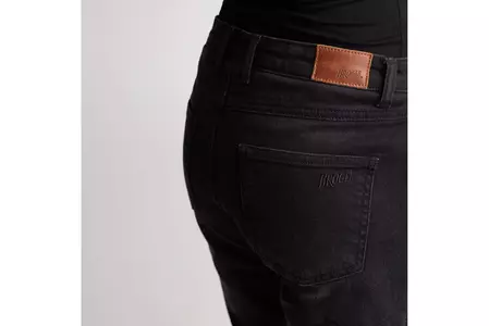 Spodnie motocyklowe jeans damskie Broger California Lady washed black W30L30-3