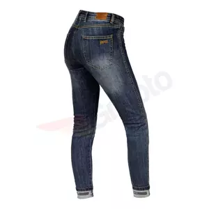 Spodnie motocyklowe jeans damskie Broger California Lady washed navy W24L30-2