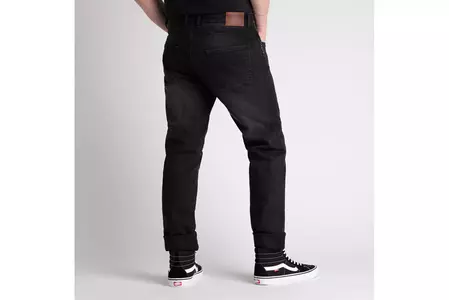 Broger California oprane črne jeans hlače za motoriste W32L34-2