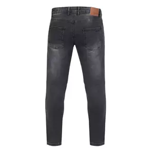 Broger California gewaschene graue Jeans Motorradhose W30L32-2