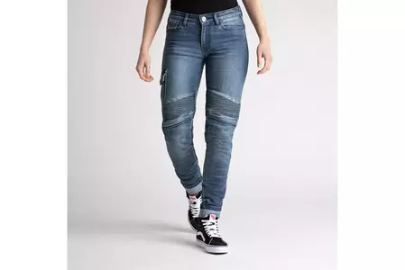 Pantaloni jeans da donna Broger Ohio Lady lavati blu W32L30-1