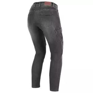 Spodnie motocyklowe jeans damskie Broger Ohio Lady washed grey W30L30-2