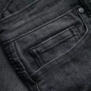 Spodnie motocyklowe jeans damskie Broger Ohio Lady washed grey W30L30-5