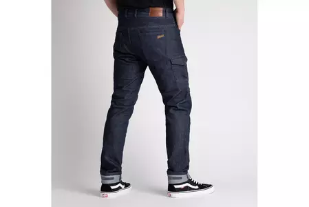 Broger Ohio jeans da moto navy grezzi W36L34-3