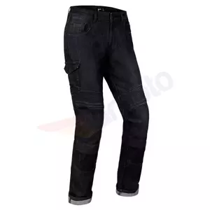 Broger Ohio Jeans Motorradhose gewaschen grau W28L32-1
