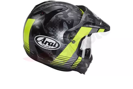 Arai Tour-X4 Cover Amarillo flúor S casco moto enduro-2