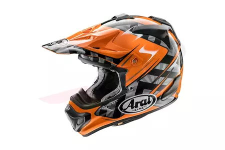 Kask motocyklowy cross enduro Arai MX-V Scoop orange XS-1