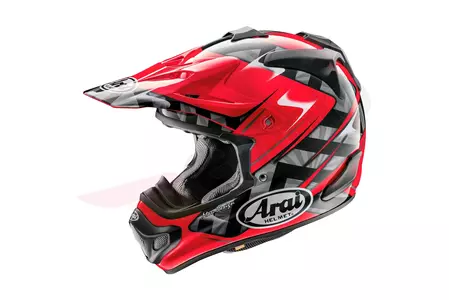 Arai MX-V Scoop crvena L motociklistička cross-enduro kaciga-1