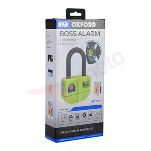 Varnostna veriga Oxford Big Boss s ključavnico in alarmom 1,2 m x 12 mm-9