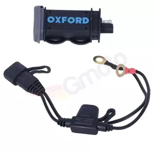 Ładowarka USB Oxford podłączenie pod akumulator - EL114