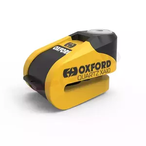 Blokada tarczy hamulcowej Oxford Quartz XA10 10mm czarno-żółty