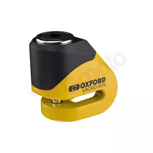 Blokada tarczy hamulcowej Oxford Micro XD5 5mm czarno-żółty