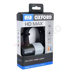 Zámok brzdového kotúča Oxford HD MAX 14 mm čierny-4